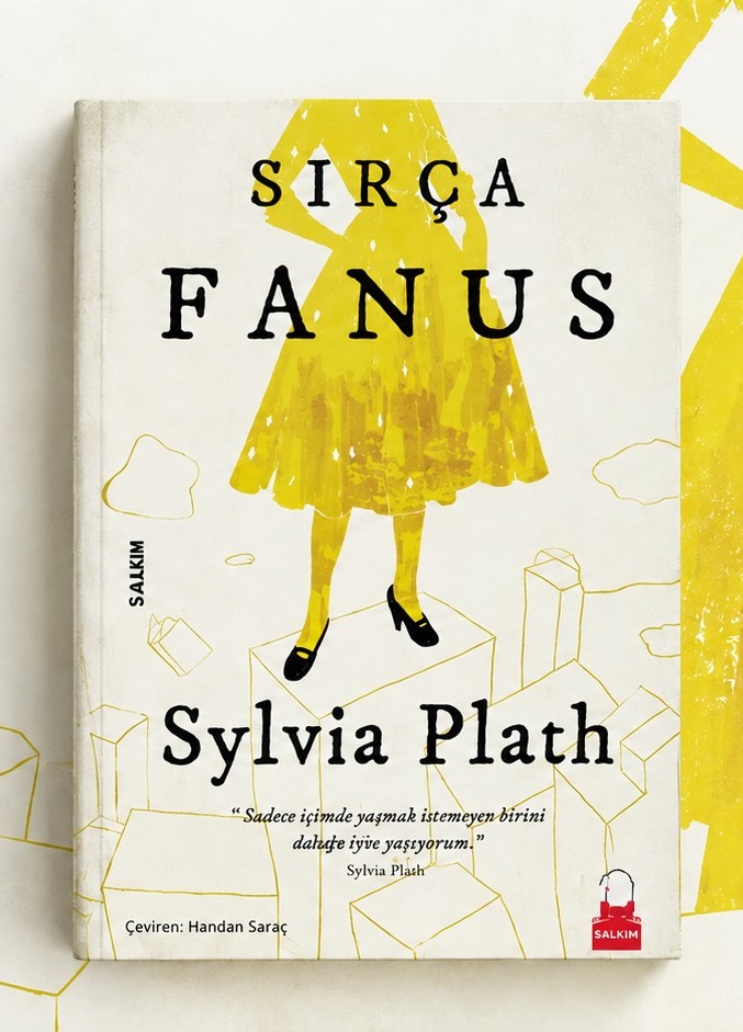 Sylvia Plath'ın Sırça Fanus adlı romanının kapağı